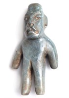 Olmec Blue-Green Jade Were Jaguar Figure, 900-500B