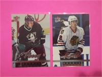 COREY PERRY AND DUNCAN KEITH ROOKIES