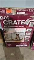Pet crate medium 36 in Long by 24 in wide by 26