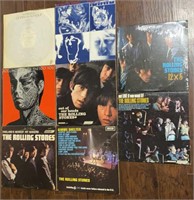 (8) The Rolling Stones Vinyl Records