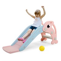 NYEEKOY 3 in 1 Toddler Slide, Baby Slide Climber P