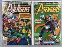 Avengers Comics 158 & 196 1st app Taskmaster