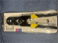 Apollo 3/4 in. Crimping Tool Kit Black/Yellow 1 Pc