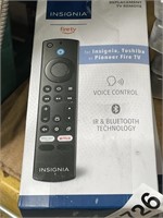 INSIGNIA REPLACEMENT TV REMOTE 3PK RETAIL $60