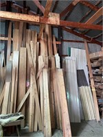 Tonque & groove boards & other lumber