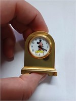 Disney Mickey Mouse Miniture Clock