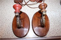 Two Tell City Candle SConces