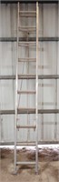 Large Aluminum Extention Werner Ladder
