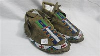 Native American Beaded Moccasins