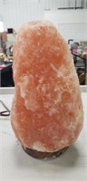 Rock Salt Lamp (10" Tall)