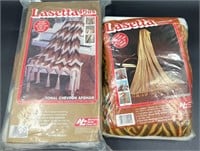 2 Sealed Lasetta Afghan Making Kits