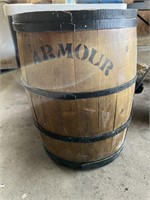 Armour wood barrel