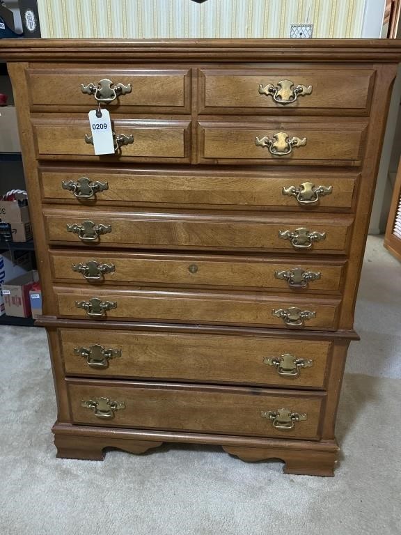 Bassett chest of drawers.