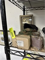 LOT OF MILITARY RELATED ITEMS FT PAPER BOX REPRO