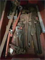 Tray lot of tools