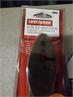 CRAFTSMAN 10" SLIP JOINT PLIERS- NEW