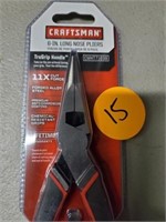 CRAFTSMAN 6' LONG NOSE PLIERS - NEW