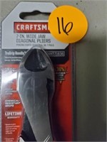 CRAFTSMAN 7" WIDE JAW PLIERS - NEW
