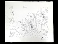 Picasso Erotic Series II, LE Print Signed in Plate