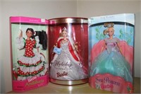 3 BARBIE DOLLS - NEW IN BOX ANDALUCIA, HOLIDAY