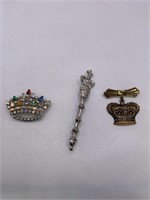 BROOCH LOT