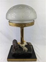 Antique Figural Base Table Lamp