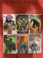 6 bagged and backed comics