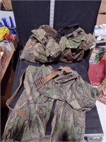 Various Hunting Belts, Empty Shells Lot