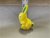 Hard plastic Bunny rabbit rattle figure toy 3-