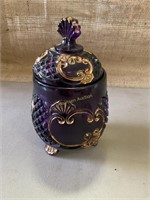 Vintage amethyst Croesus creamer