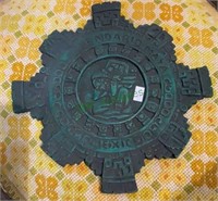 Mexican art - Calendario Mayo Mexico -ceramic wall