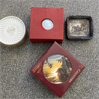 FOUR SETS OF COASTERS