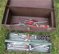 Kennedy hand toolbox w/some tools