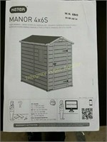 Keter Manor 4x6s $499 Retail *see desc