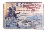 Buffalo Bill's Wild West Show Poster Ambrose Park