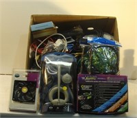 Box of Stuff - Cords and Fans
