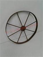 antique cast iron Wagon Wheel