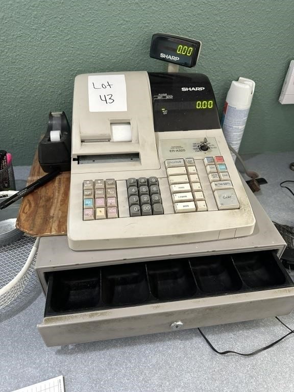 Sharp Cash Register