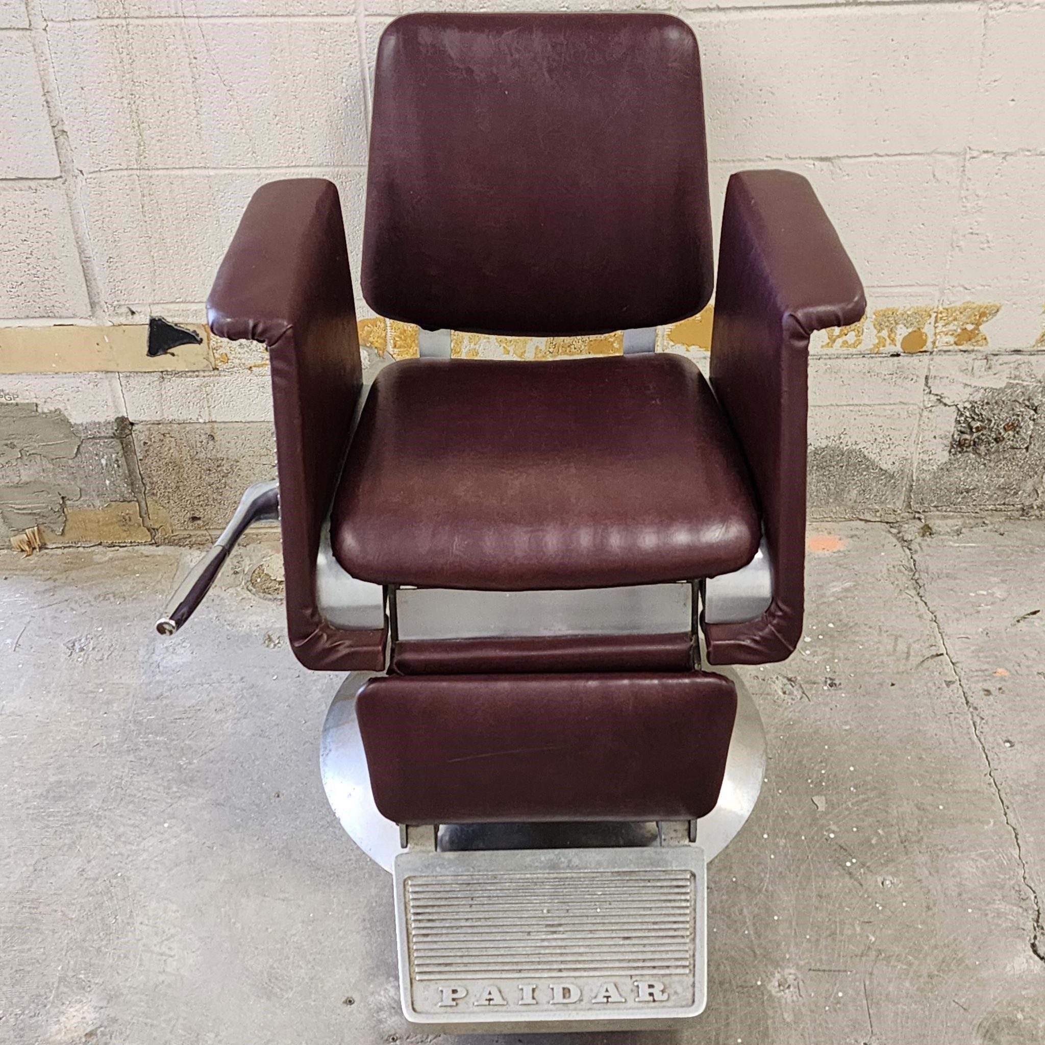 Vintage 1960's-70's Barbershop Chair