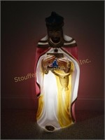 Empire Blow mold lighted Nativity scene wise man,