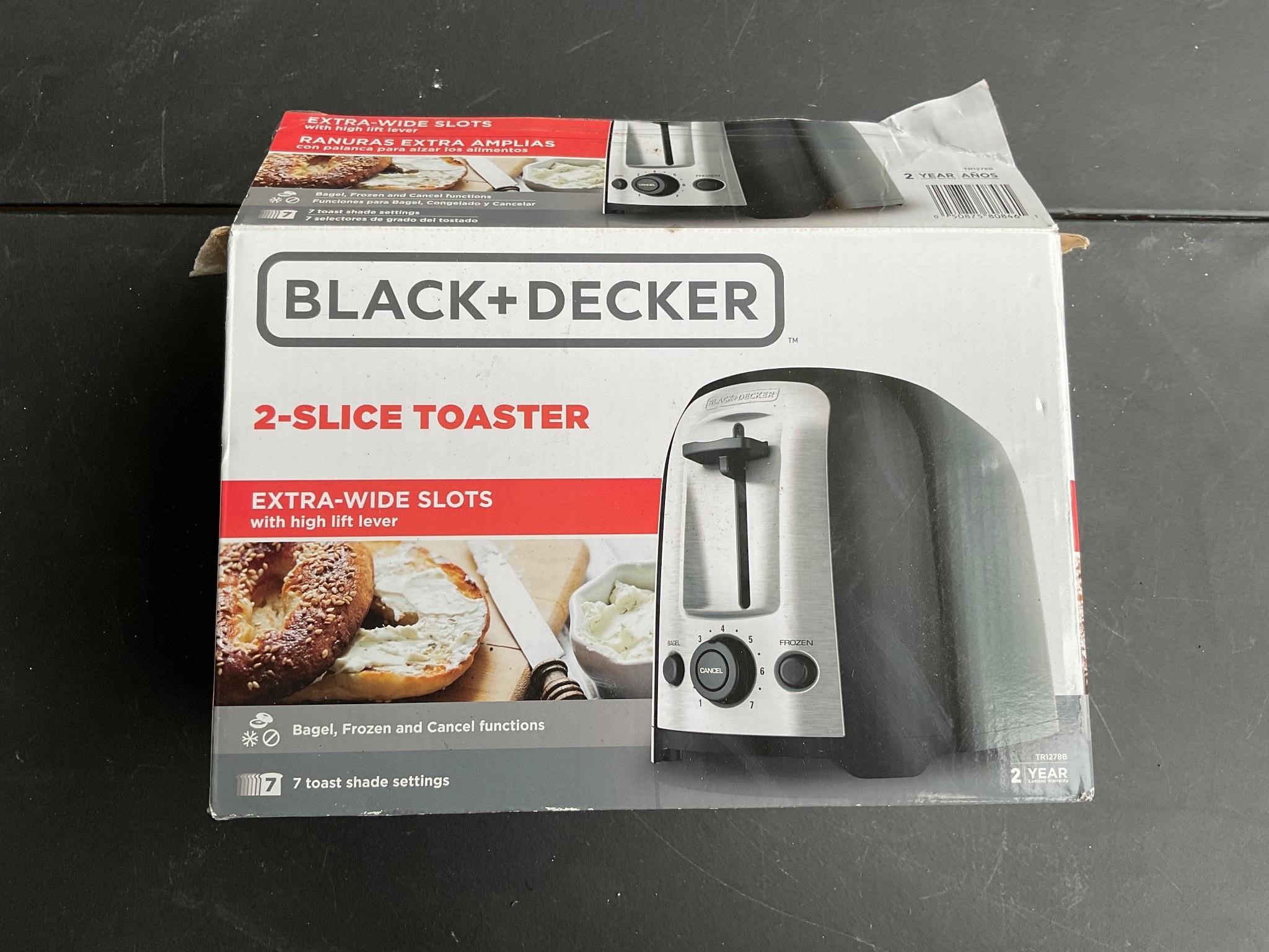 Black & Decker toaster new