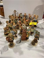 LARGE GROUP OF HUMMEL FIGURINES