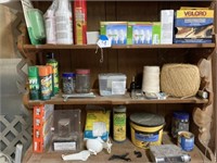 3 Shelves of Assorted Items