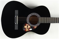Autographed Demi Lovato Acoustic Guitar