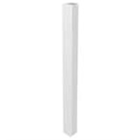 4 In. X 4 In. X 39 In. White Traditional Fence Pos