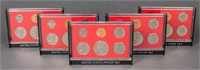 United States Mint 1981 Proof Set, Group of Five