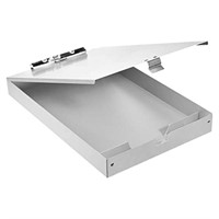 Amazon Basics Aluminum Storage Clipboard,