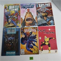 Lot of 18 comic books