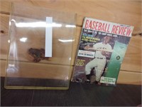 old baseball review magazine jackie robinson