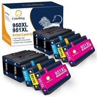 SM4320  Colorking Ink 950XL Combo Pack, 10 Pack